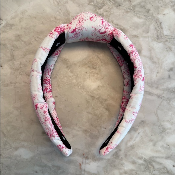 LELE SADOUGHI Rose Toile Knotted Headband *NWOT* main image 4